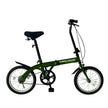 16インチ折りたたみ自転車[TS16np] ノーパンクタイヤ