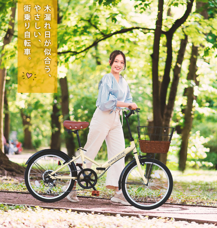 20インチ折りたたみ自転車 [TS-20]