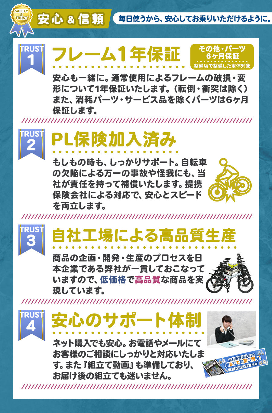 20インチ折りたたみ自転車 [TS-20]