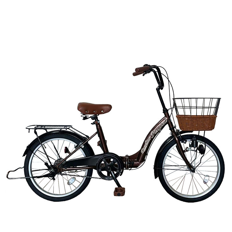 20インチ折りたたみ自転車 [TS20M] シティサイクル