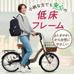 20インチ折りたたみ自転車 [TS20M] シティサイクル