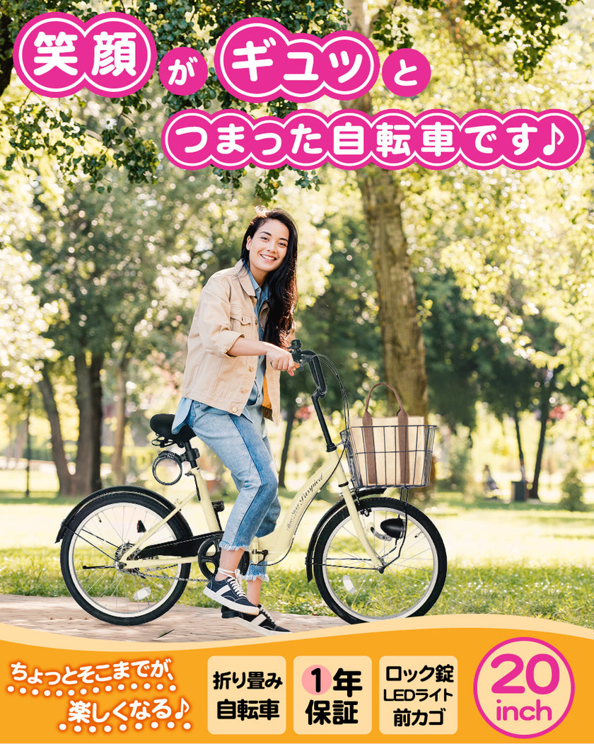 20インチ折りたたみ自転車 [TS20MB]