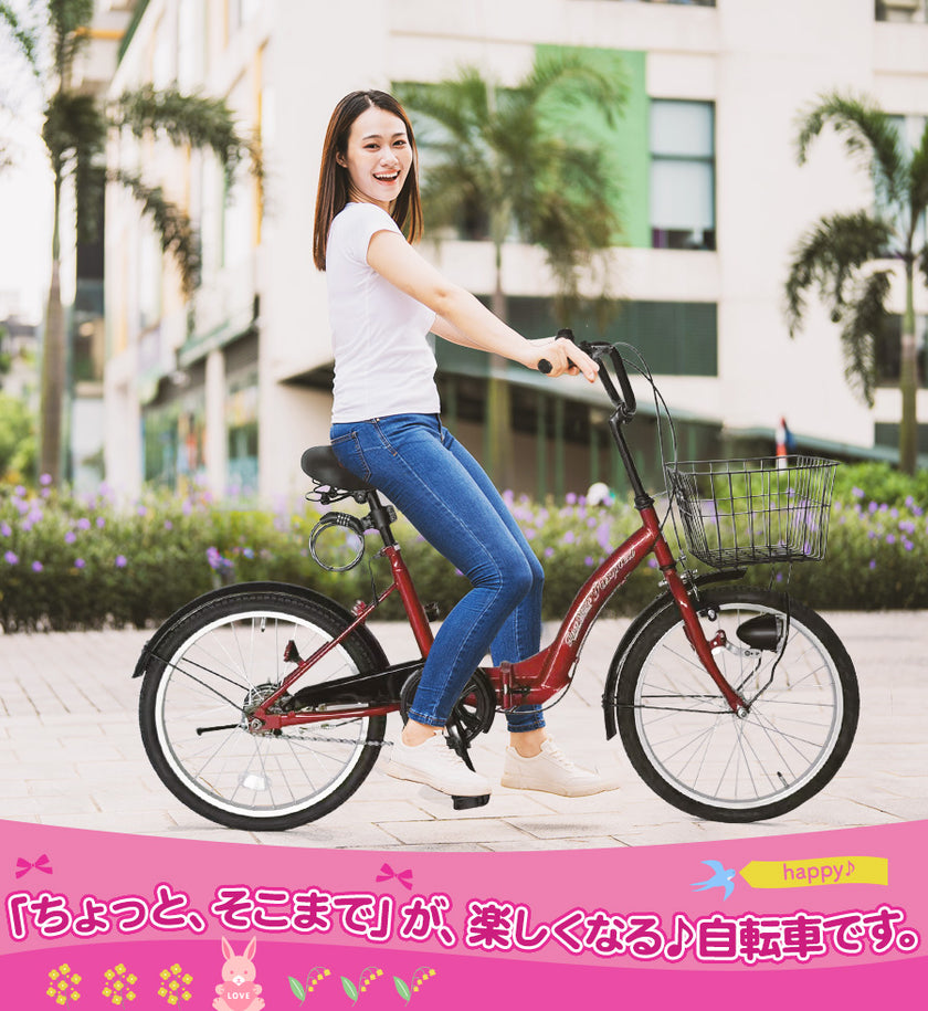 20インチ折りたたみ自転車 [TS20MB]