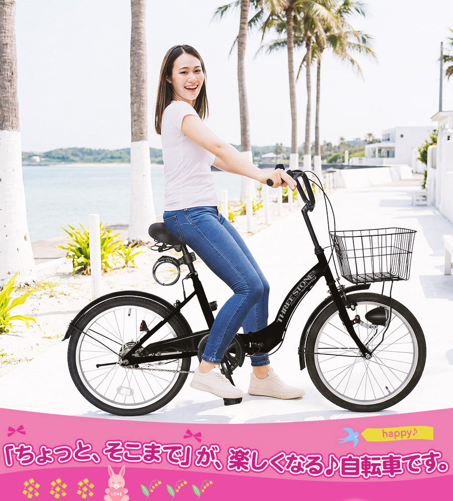20インチ折りたたみ自転車 [TS20MB]