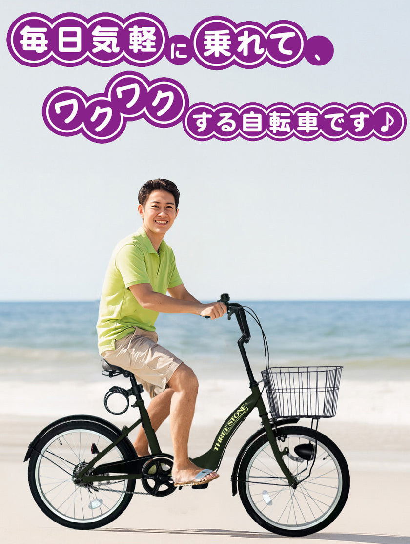 20インチ折りたたみ自転車 [TS20MB]