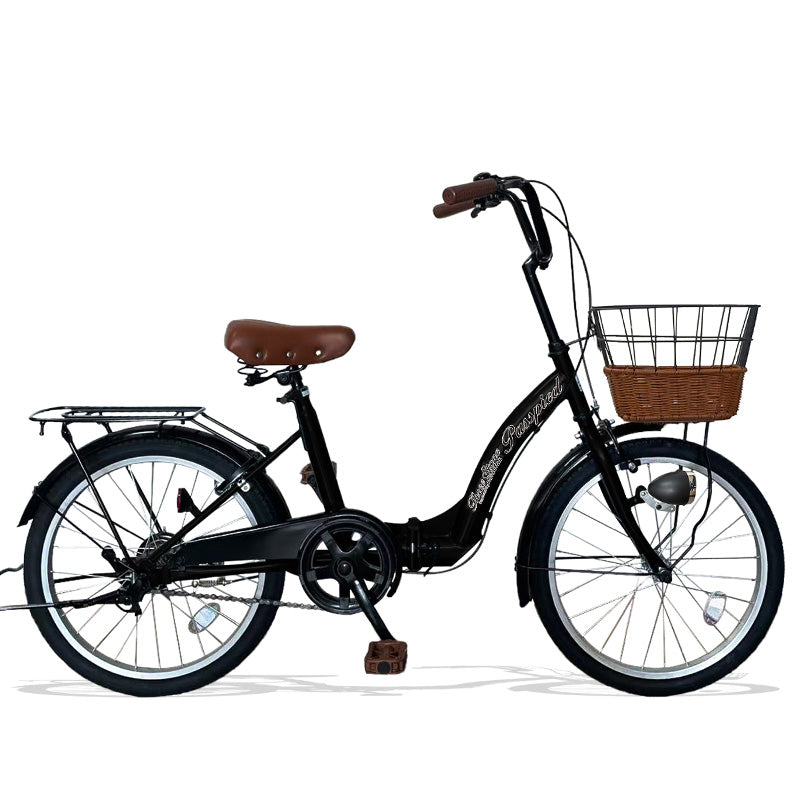 20インチ折りたたみ自転車 [TS20M-np] ノーパンク