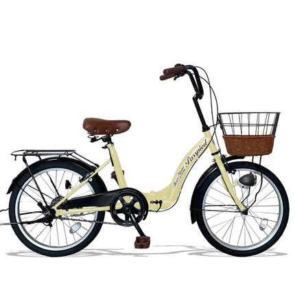 20インチ折りたたみ自転車 [TS20M-np] ノーパンクタイヤ