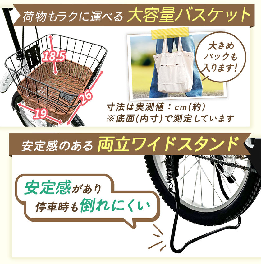 20インチ折りたたみ自転車 [TS20M-np] ノーパンク