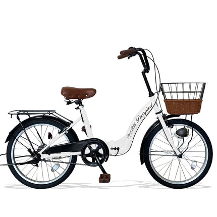 20インチ折りたたみ自転車 [TS20M-np] ノーパンクタイヤ