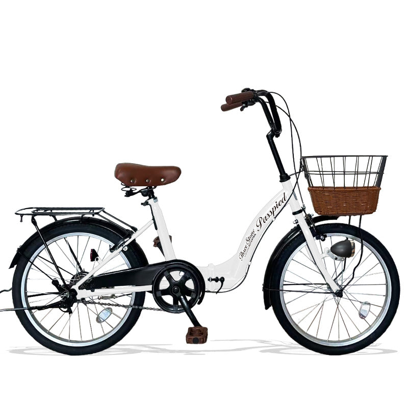 20インチ折りたたみ自転車 [TS20M-np] ノーパンク