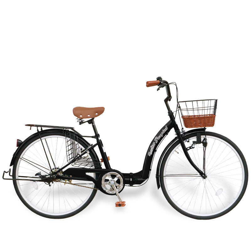 26インチ折りたたみ自転車 [TS26] シティサイクル