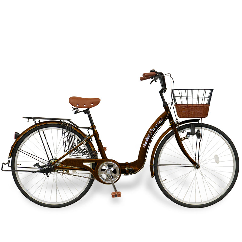 26インチ折りたたみ自転車 [TS26] シティサイクル