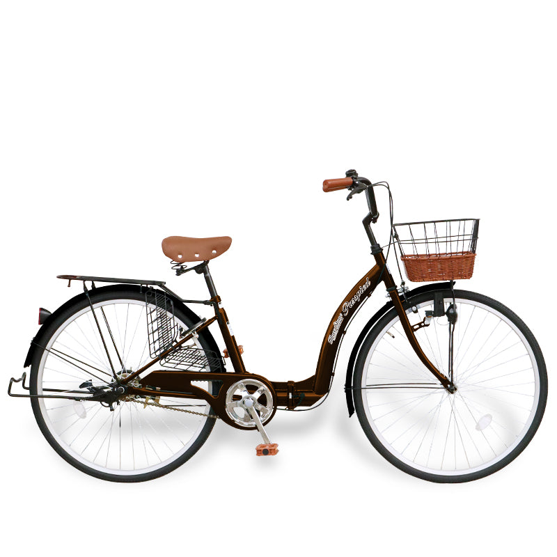 26インチ折りたたみ自転車 [TS26] シティサイクル