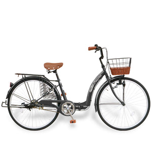 26インチ折りたたみ自転車 [TS26] シティサイクル