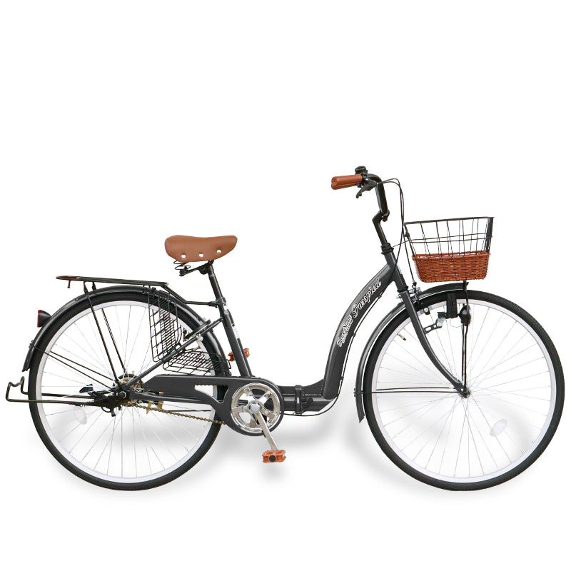 26インチ折りたたみ自転車 [TS26] シティサイクル