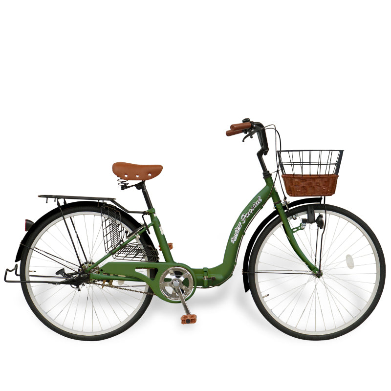 26インチ折りたたみ自転車 [TS26] シティサイクル