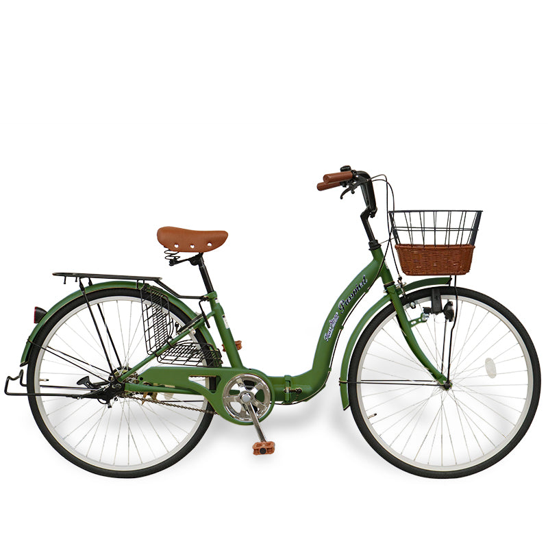 26インチ折りたたみ自転車 [TS26] シティサイクル