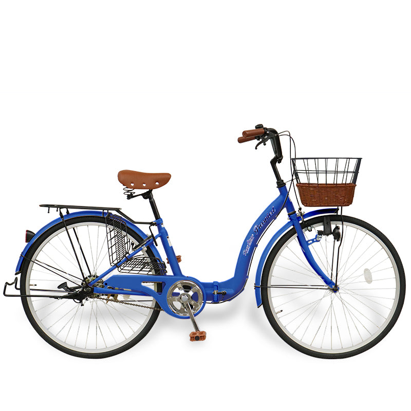 26インチ折りたたみ自転車 [TS26] シティサイクル