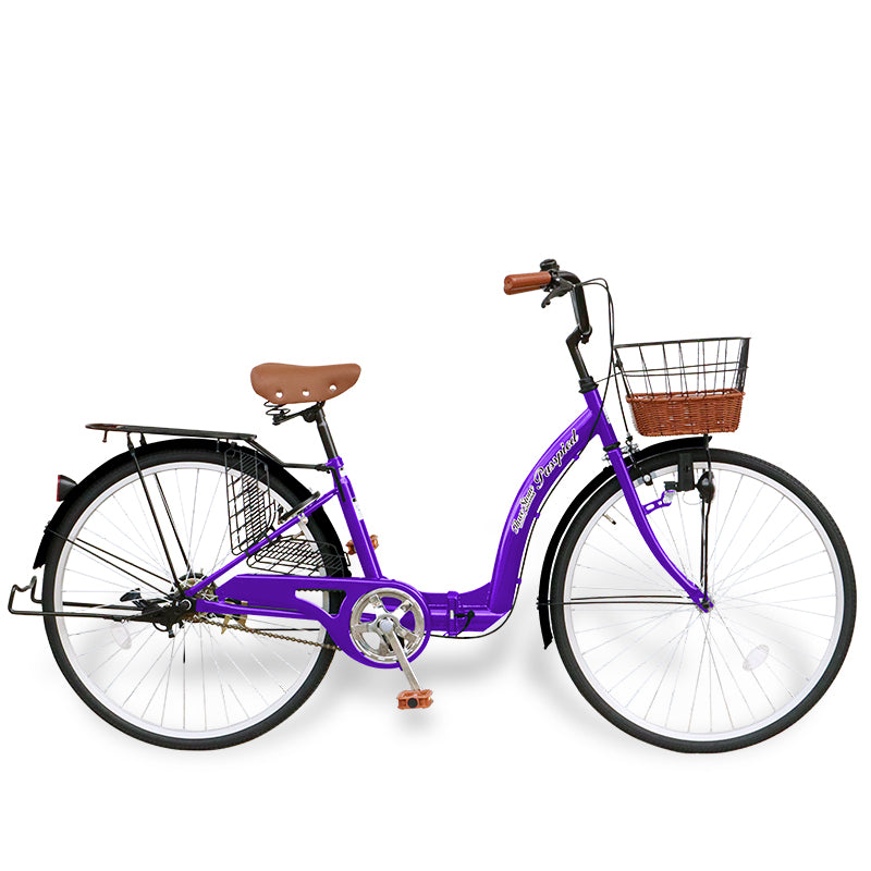 26インチ折りたたみ自転車 [TS26] シティサイクル