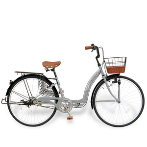 26インチ折りたたみ自転車 [TS26] シティサイクル