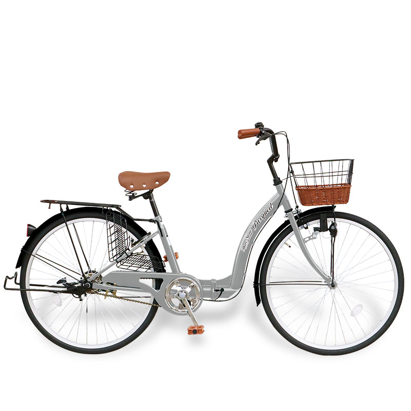 26インチ折りたたみ自転車 [TS26] シティサイクル