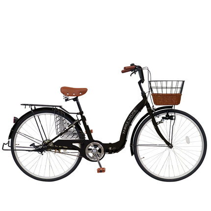 26インチ折りたたみ自転車 [TS26] シティサイクル