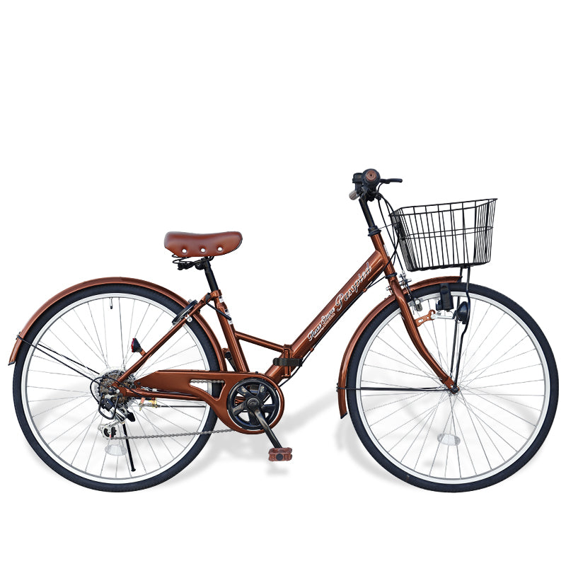 26インチ折りたたみ自転車 [TS26B] シティサイクル