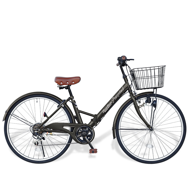 26インチ折りたたみ自転車 [TS26B] シティサイクル