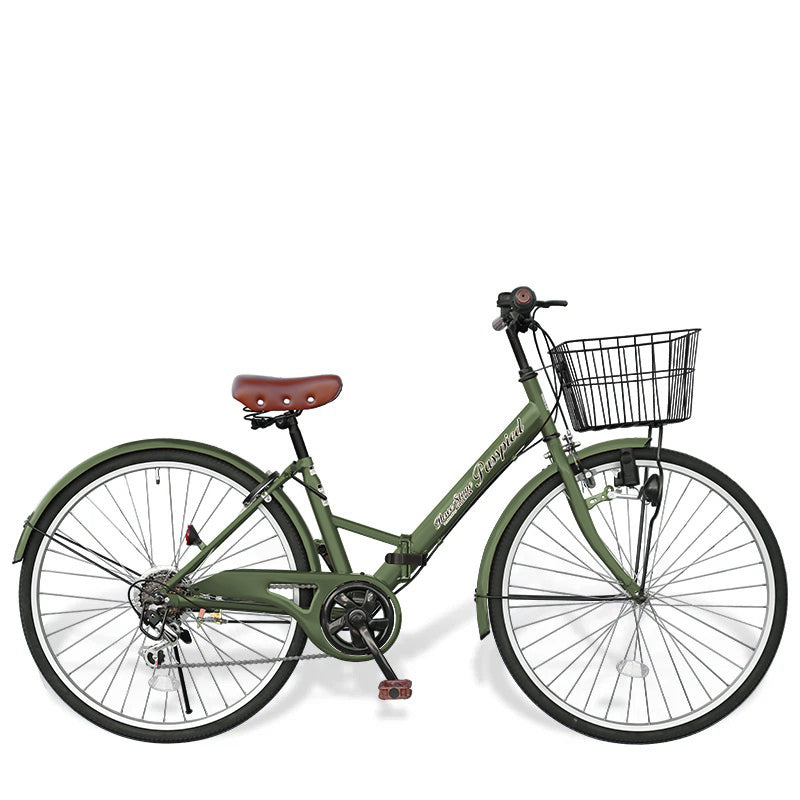 26インチ折りたたみ自転車 [TS26B] シティサイクル