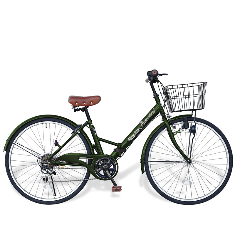 26インチ折りたたみ自転車 [TS26B] シティサイクル