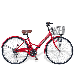 26インチ折りたたみ自転車 [TS26B] シティサイクル