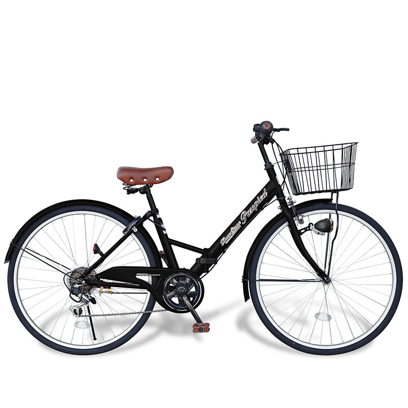 26インチ折りたたみ自転車[TS26Bnp] ノーパンクタイヤ