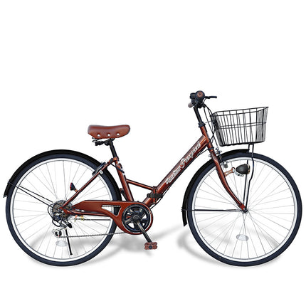 26インチ折りたたみ自転車[TS26Bnp] ノーパンクタイヤ