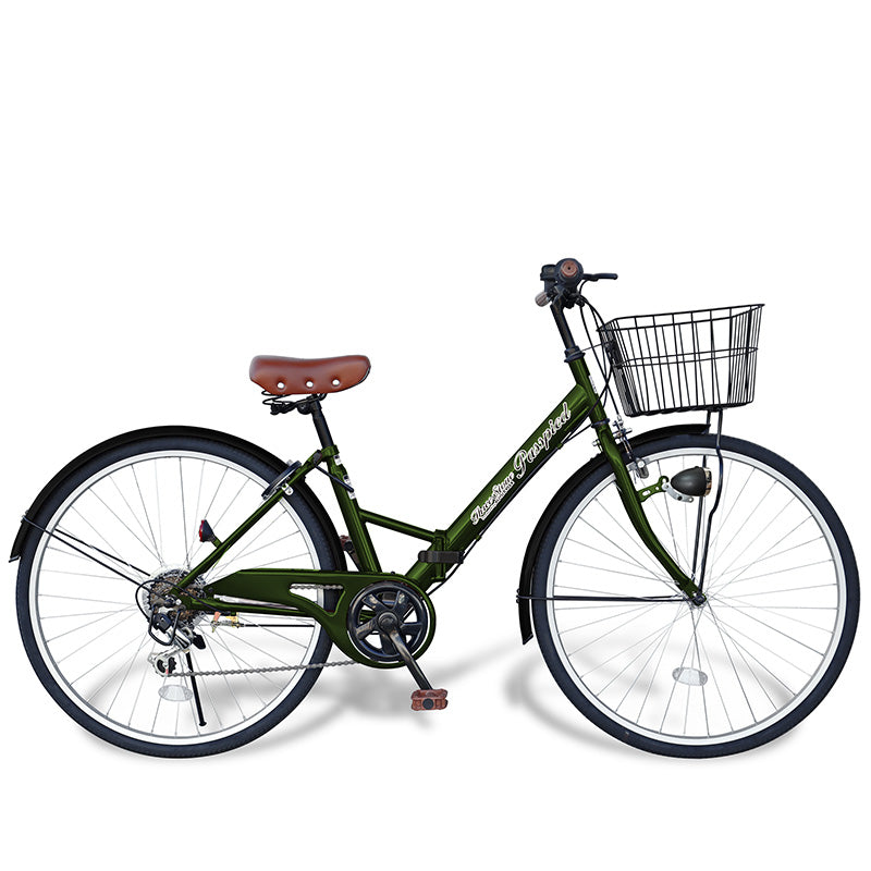 26インチ折りたたみ自転車[TS26Bnp] ノーパンクタイヤ
