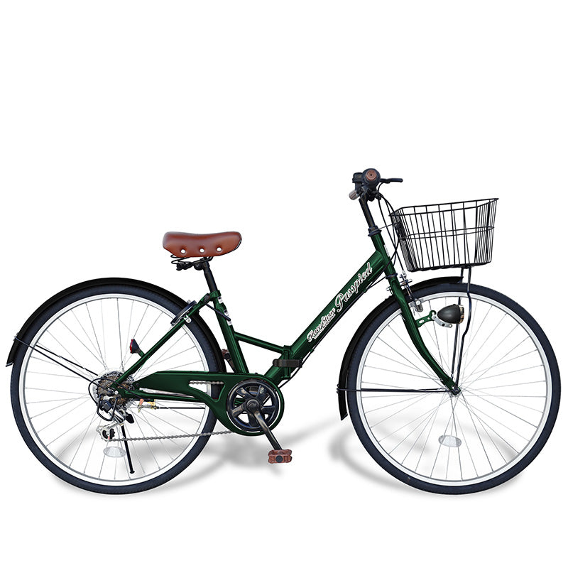 26インチ折りたたみ自転車[TS26Bnp] ノーパンクタイヤ