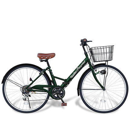 26インチ折りたたみ自転車[TS26Bnp] ノーパンクタイヤ