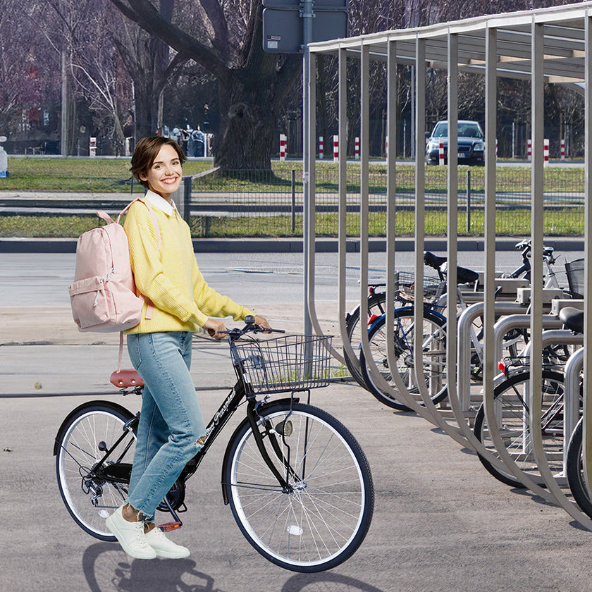 26インチ折りたたみ自転車[TS26Bnp] ノーパンクタイヤ