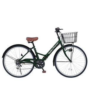 26インチ折りたたみ自転車[TS26Bnp] ノーパンクタイヤ