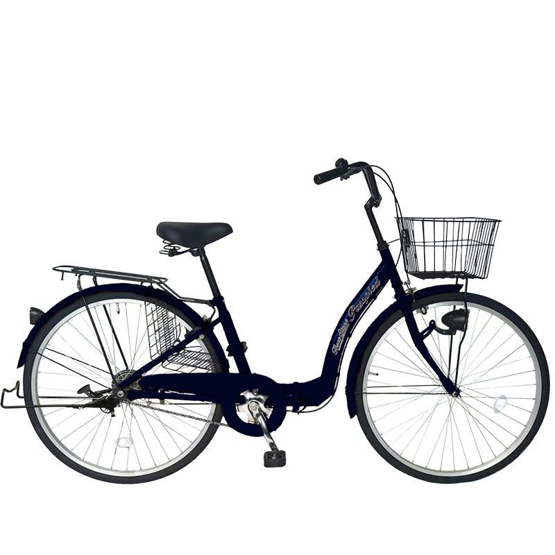 26インチ折りたたみ自転車 [TS26B] シティサイクル