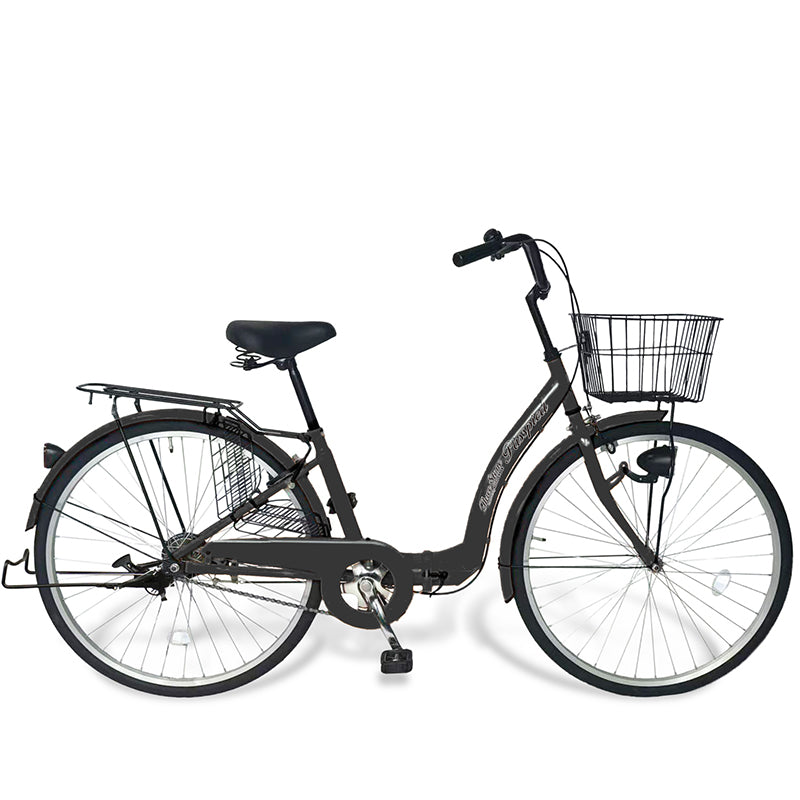 26インチ折りたたみ自転車 [TS26L] シティサイクル