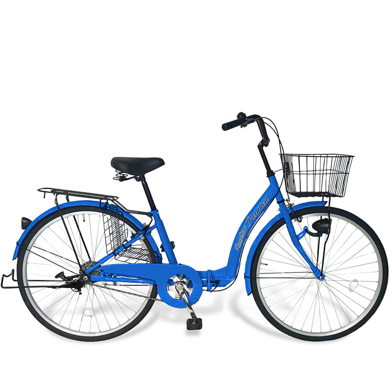 26インチ折りたたみ自転車 [TS26L] シティサイクル