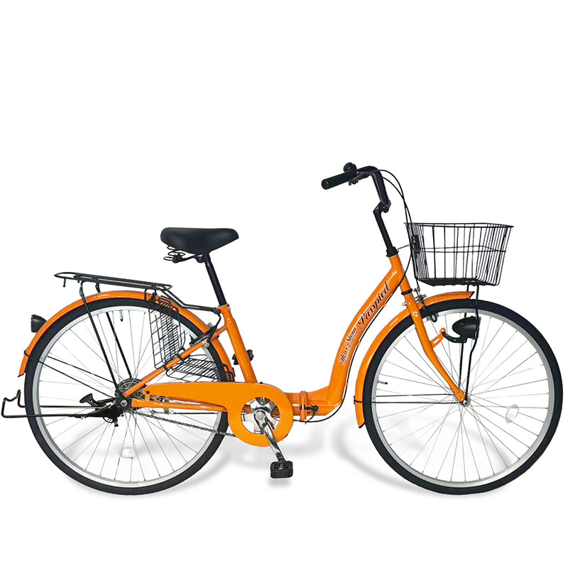 26インチ折りたたみ自転車 [TS26L] シティサイクル