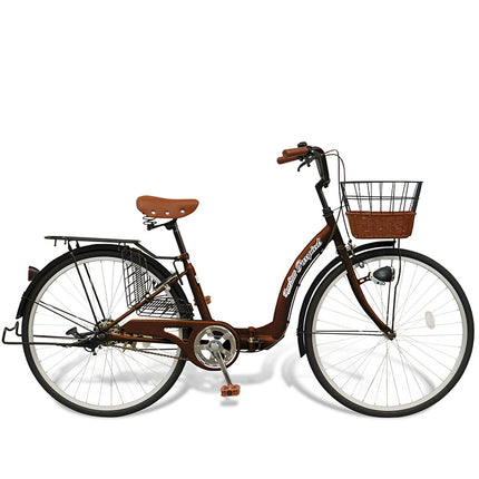 26インチ折りたたみ自転車[TS26np] ノーパンクタイヤ