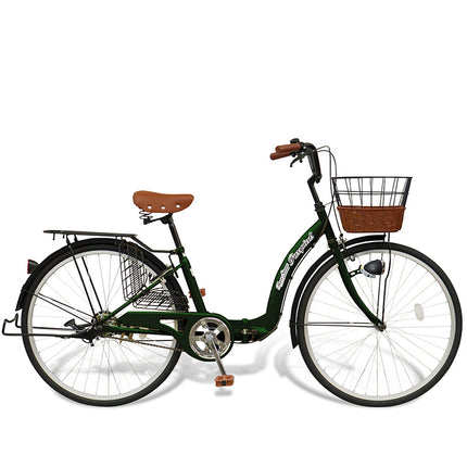 26インチ折りたたみ自転車[TS26np] ノーパンクタイヤ