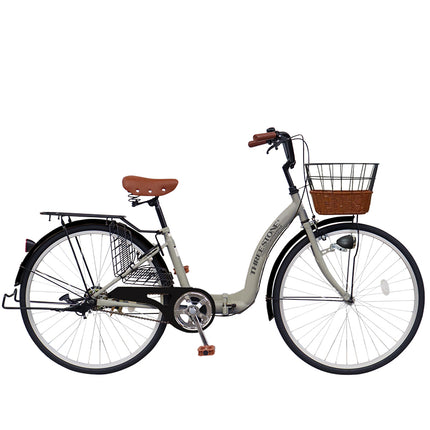 26インチ折りたたみ自転車[TS26np] ノーパンクタイヤ