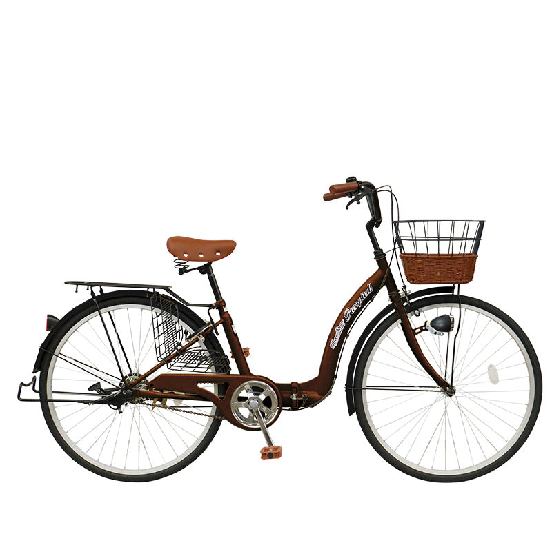 26インチ折りたたみ自転車[TS26np] ノーパンクタイヤ