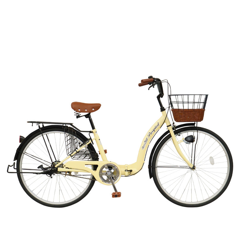 26インチ折りたたみ自転車[TS26np] ノーパンクタイヤ