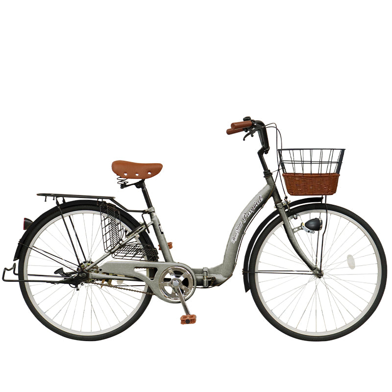 26インチ折りたたみ自転車[TS26np] ノーパンクタイヤ